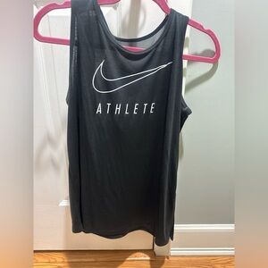 Nike Black Sleeveless Athlete Top